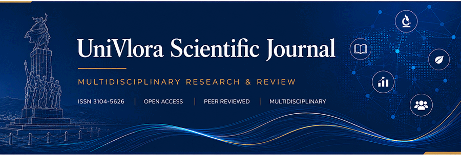 UniVlora Scientific Journal Cover
